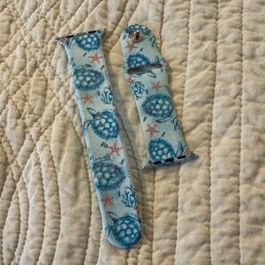 Oceanic Blue Sea Turtle Watch Band